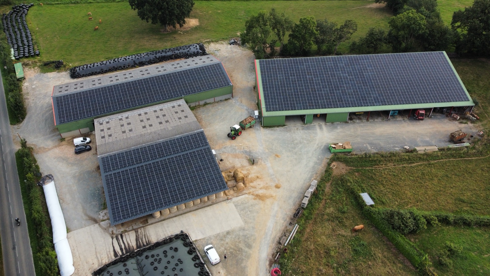 Installation photovoltaïque professionnelle ou agricole — SLG RESEAU ENR Loire