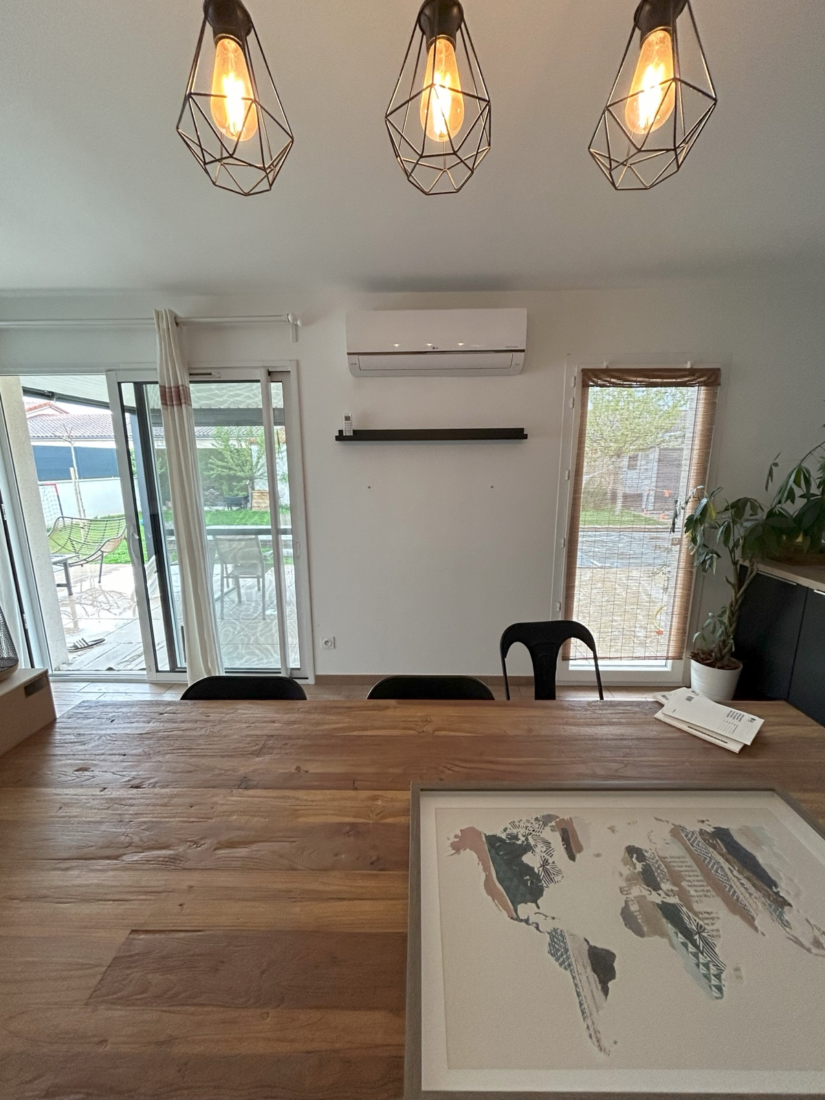Installation climatisation — chantier SLG RESEAU ENR Loire