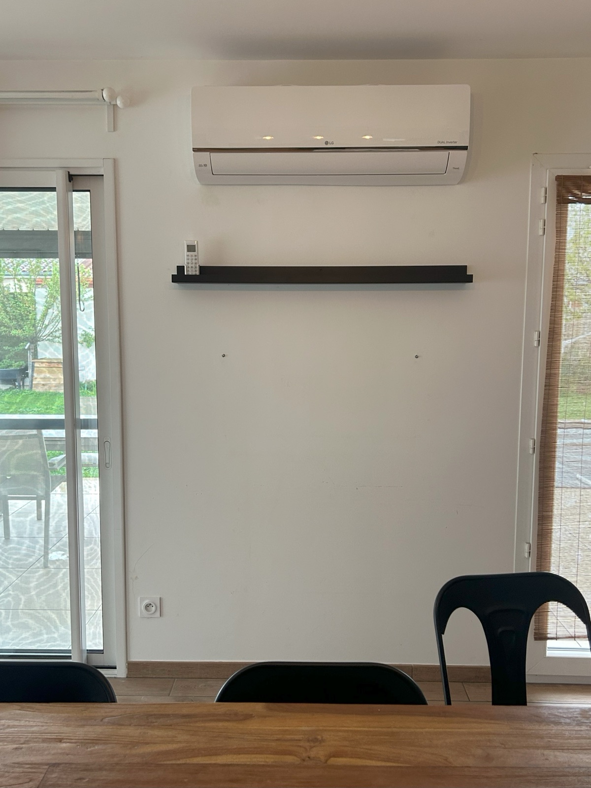 Installation climatisation — chantier SLG RESEAU ENR Loire