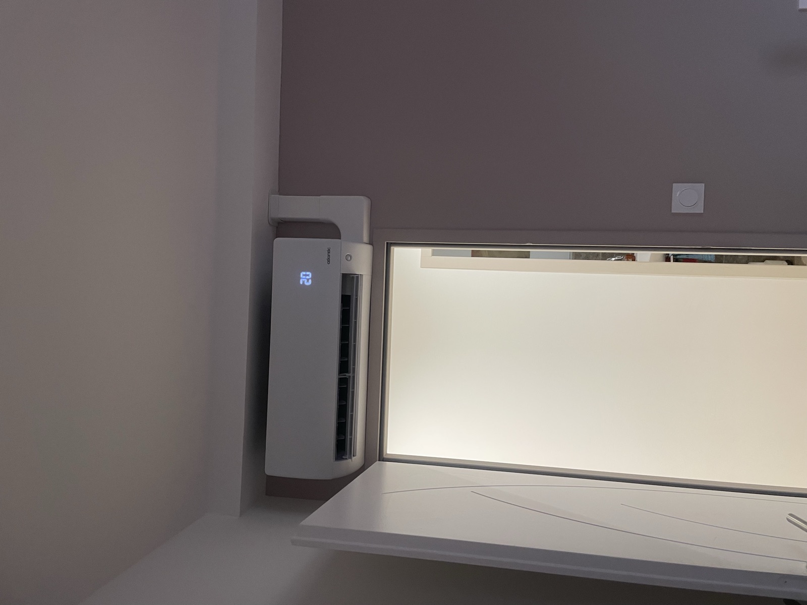 Installation climatisation — chantier SLG RESEAU ENR Loire